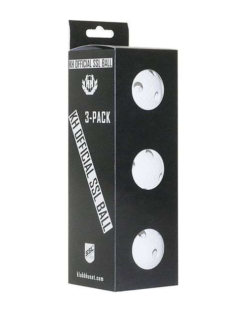 KH Innebandyboll Official SSL Ball (3-pack)